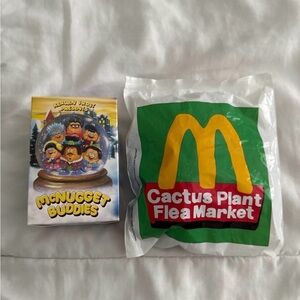 McDonald's McNugget Buddies and Cactus Plant Flea Market Toys